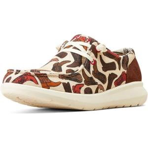 ARIAT Unisex Youth Hilo Shoe(New Boot Goofin Print)