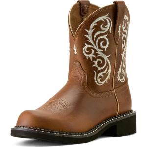 ARIAT Women’s Fatbaby Heritage Lilah Western Boot(Basic Bark)