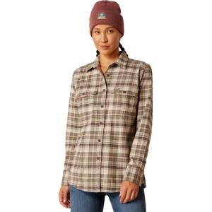 ARIAT Womens Rebar Made Tough Durastretch Work Shirt(Beetle)