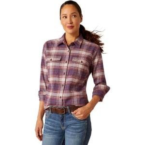 ARIAT Womens Rebar Made Tough Durastretch Work Shirt(Pearl Grey)