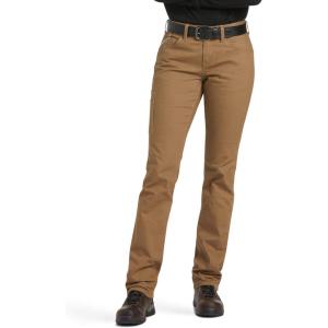 ARIAT Womens WMS Rebar Drstr Made Tough Pant FLD Khki(Field Khaki)