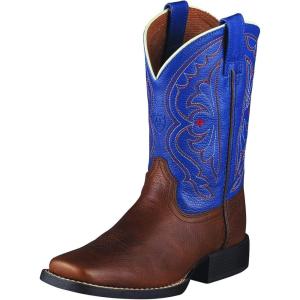 ARIAT Workhog Wide Square Toe H2O Mens Boot(Brown Oiled Rowdy/Royal)