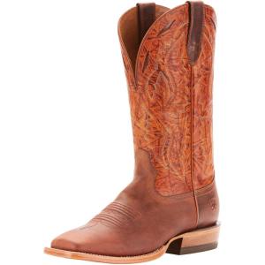 ARIAT Workhog Wide Square Toe H2O Mens Boot(Dusted Brown/Maverick Mud)