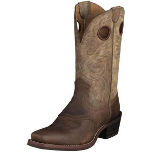 ARIAT Workhog Wide Square Toe H2O Mens Boot(Earth/Brown Bomber)