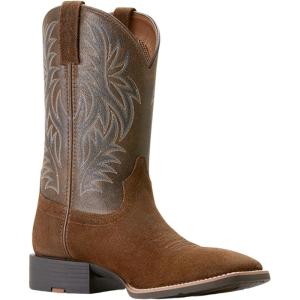 ARIAT Workhog Wide Square Toe H2O Mens Boot(Mesa Tan/Vintage Bomber)