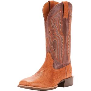 ARIAT Workhog Wide Square Toe H2O Mens Boot(Tan Bullhide)