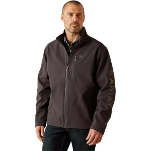 ARIAT mens Logo Softshell Jacket(Phantom)