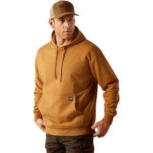 ARIAT mens Rebar Workman Hardhead Hoodie(Bistro)