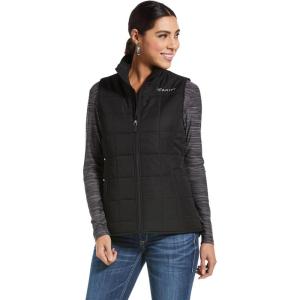 ARIAT womens Crius Insulated Vest(Black)