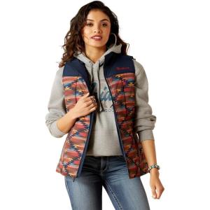 ARIAT womens Crius Insulated Vest(Mirage Print)