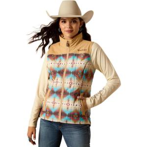 ARIAT womens Crius Insulated Vest(Serrano Southwest Print)