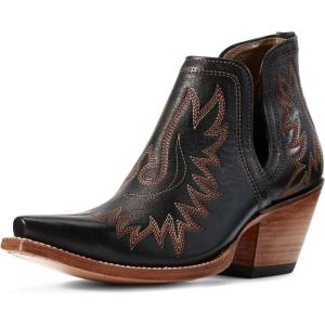 ARIAT womens Dixon Chimayo Western Boot(Brooklyn Black)