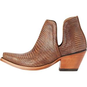 ARIAT womens Dixon Chimayo Western Boot(Brown Lizard Print)