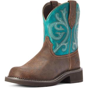 ARIAT womens Gembaby Western Boot(Worn Hickory)