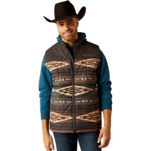 Ariat Men’s Cruis Insulated Chesnut And Navy Vest(Cornstalk)