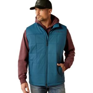 Ariat Men’s Cruis Insulated Chesnut And Navy Vest(Deep Dive)