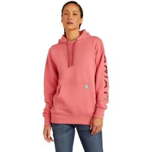 Ariat Men’s Hooded Sweatshirt(Desert Rose/Tibetan Red)