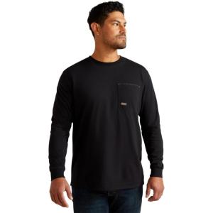 Ariat Mens Rebar Workman Born for This T-Shirt(Black/Usa)