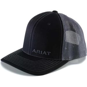 Ariat Men’s Solid Black Corner Brand(Black)