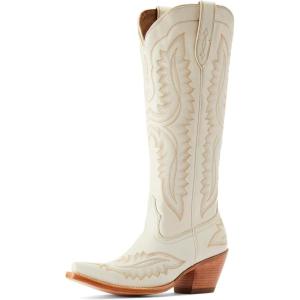 Ariat Women’s Cassanova Western Boot(Blanco)