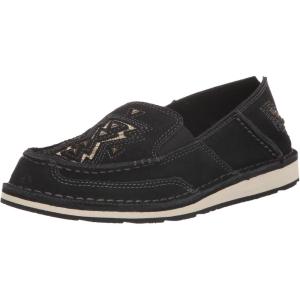 Ariat Women’s Cruiser Casual Shoe(Black Suede/Gold Glitter)