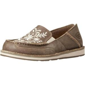 Ariat Women’s Cruiser Casual Shoe(Brown Bomber Embroidered)