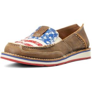 Ariat Women’s Cruiser Casual Shoe(Brown Bomber/Distressed Flag)