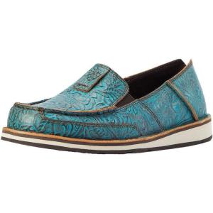 Ariat Women’s Cruiser Casual Shoe(Brushed Turquoise Floral Emboss)