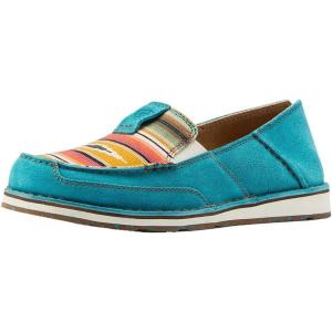 Ariat Women’s Cruiser Casual Shoe(Teal Suede/Turq Serape)