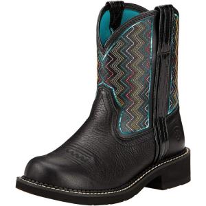 Ariat Women’s Fatbaby Western Boot(Black)