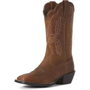 Ariat Women’s Fatbaby Western Boot(Distressed Brown)