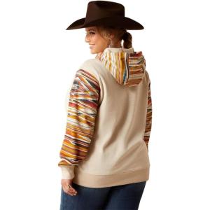 Ariat Women’s Hooded Sweatshirt(Chimayo Print Sunset Saltillo)