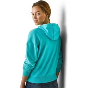 Ariat Women’s Hooded Sweatshirt(Just Heather Pool Blue)