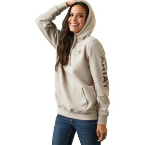 Ariat Women’s Hooded Sweatshirt(Oatmeal Heather)