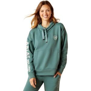 Ariat Women’s Hooded Sweatshirt(Rabere Silver Pine Heather)