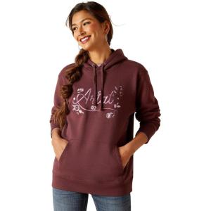 Ariat Women’s Hooded Sweatshirt(Stories Clove Brown)