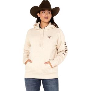 Ariat Women’s Hooded Sweatshirt(Tan)