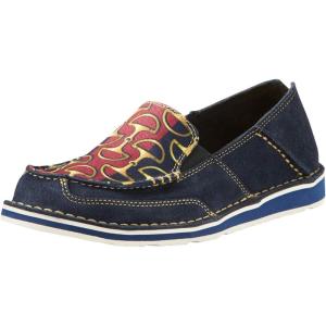 Ariat Women’s Kirby Fitted Button-Down Shirt(Navy/Bits/Stripes)