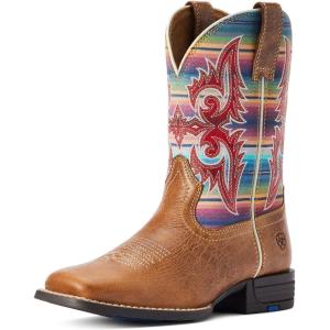 Ariat womens Lonestar Western Boot(Ridge Tan/Old Muted Serape)