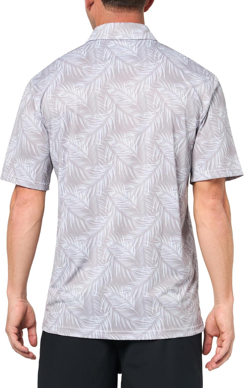 imageARIAT Mens All Over Print PoloGrey