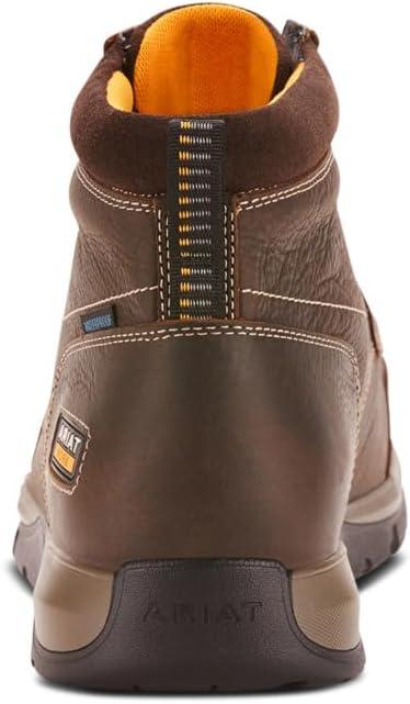 imageARIAT Mens Edge LTE Chukka H2O Composite ToeDark Brown