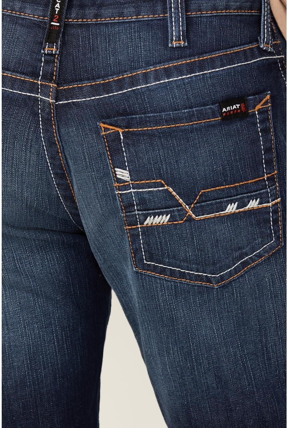 imageARIAT Mens Fr M4 Relaxed Durastretch Stillwell Boot Cut JeanCalder