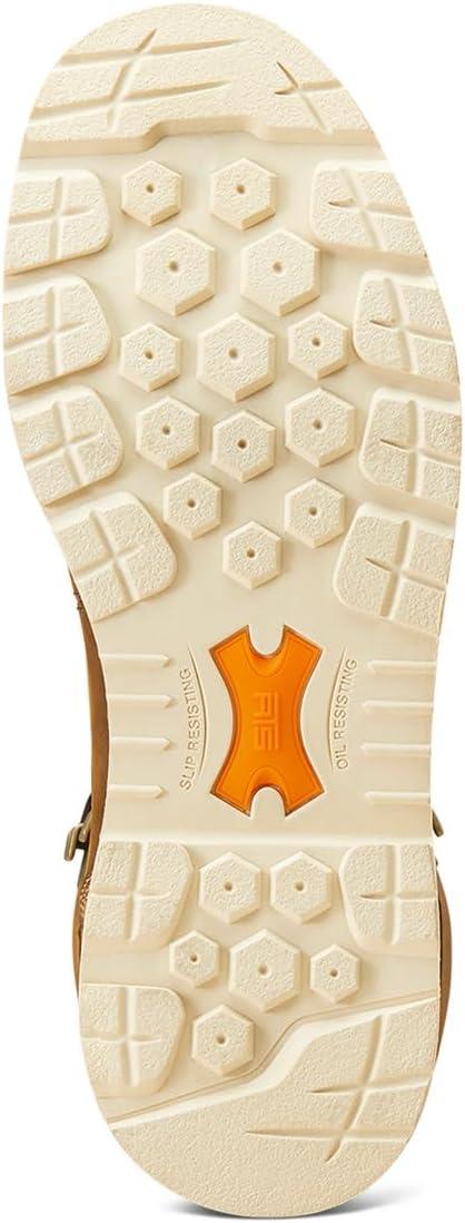 imageARIAT Mens Rebar Lift Chukka Composite Toe Work Boot IndustrialDistressed Brown