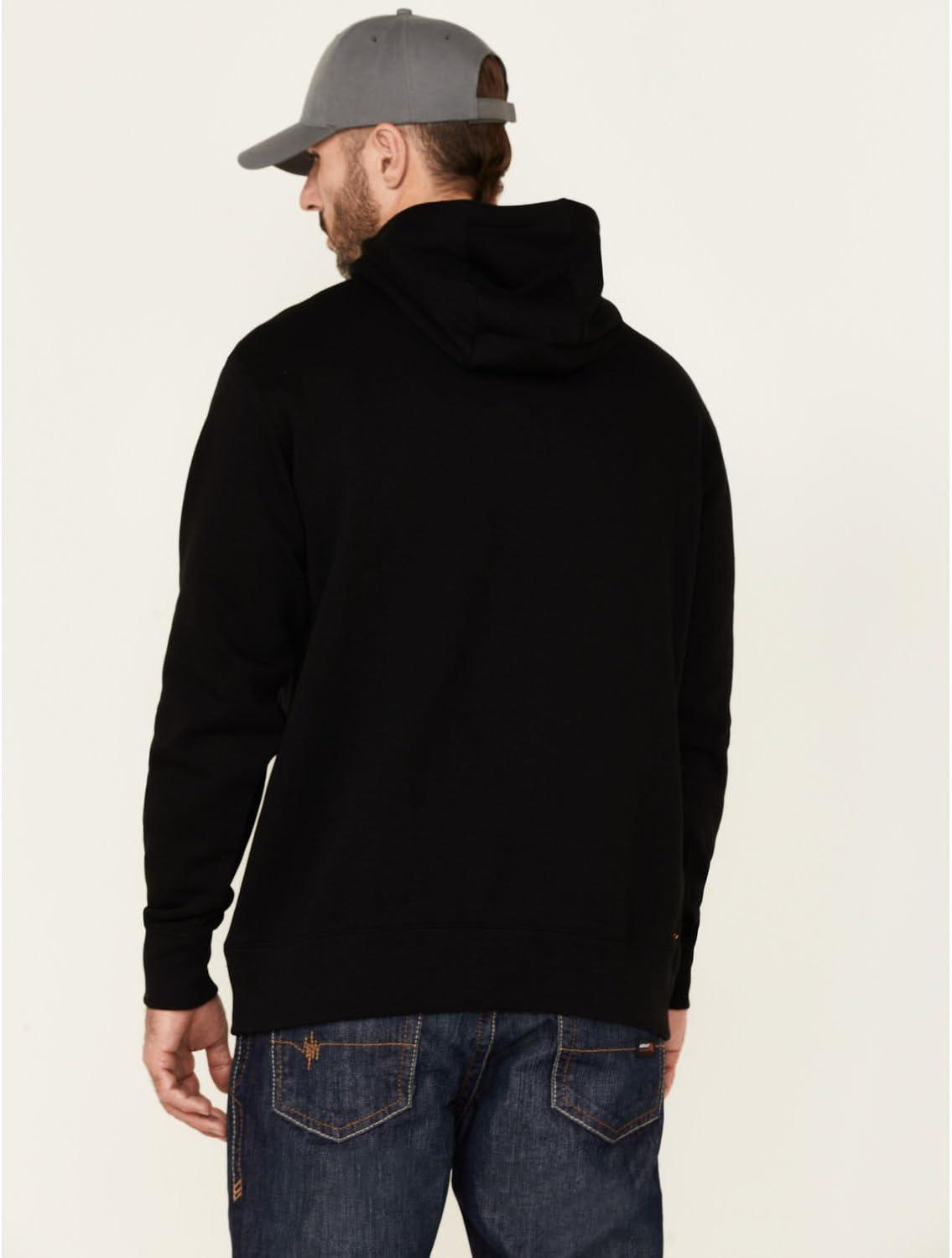 imageARIAT Mens Rebar Workman 14 Zip HoodieBlack Core