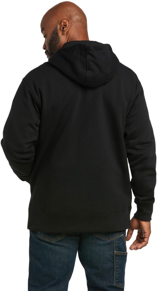 imageARIAT Mens Rebar Workman 14 Zip HoodieCharcoal