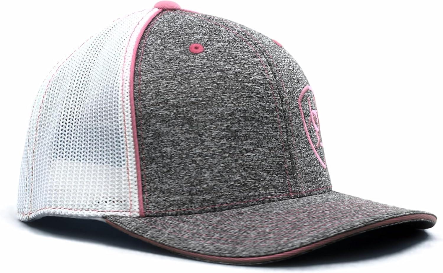 imageARIAT Womens GreyPink Adjustable Snapback Hat