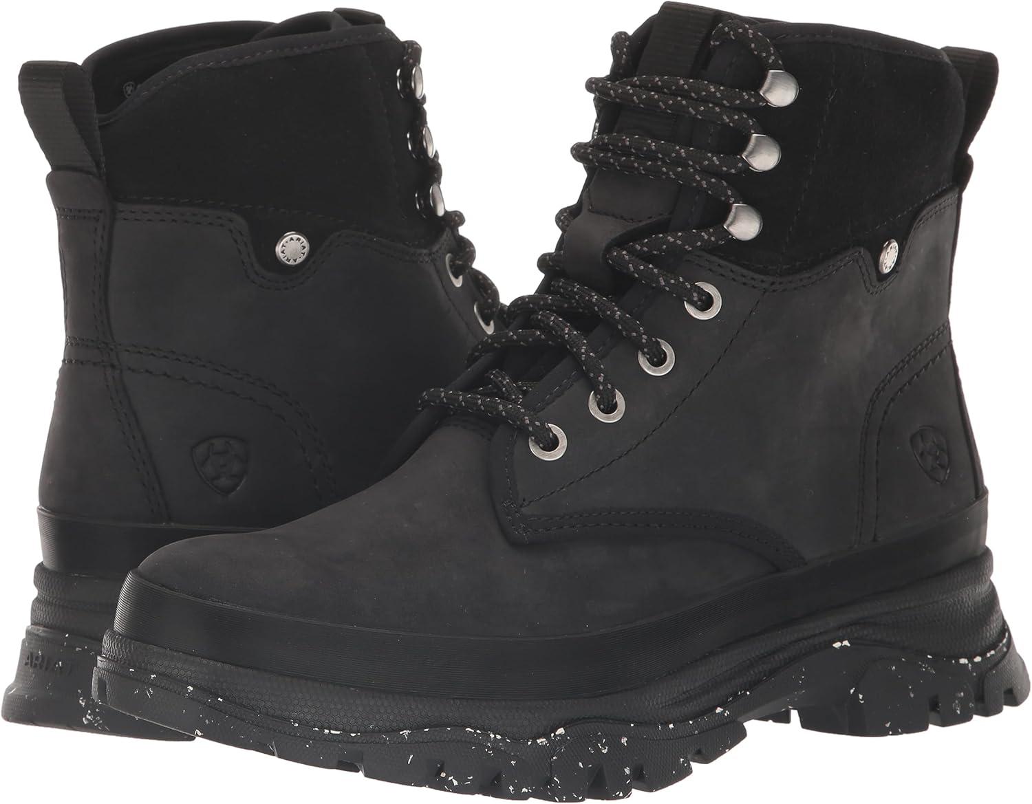 imageARIAT Womens Moresby Waterproof Boot HikingOily Distressed Black