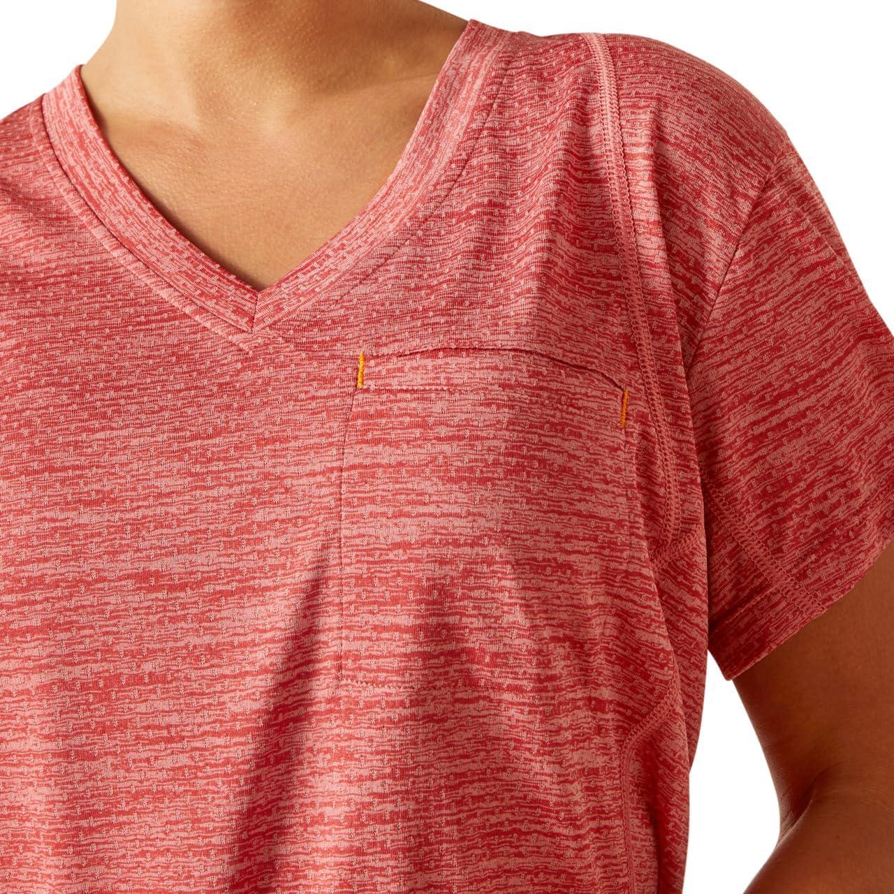 imageARIAT Womens Rebar Evolution TShirtArctic Blue