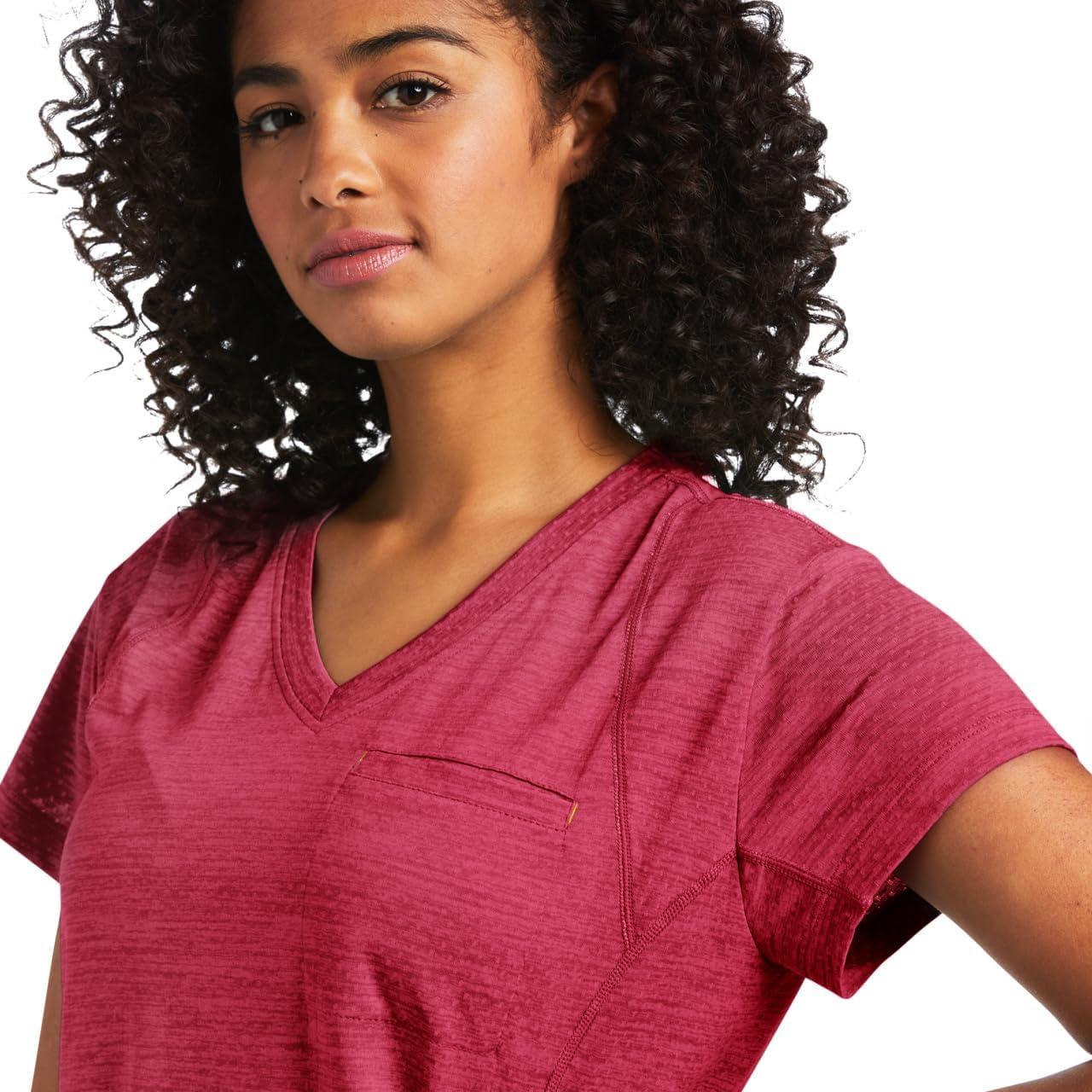 imageARIAT Womens Rebar Evolution TShirtCherries Jubilee