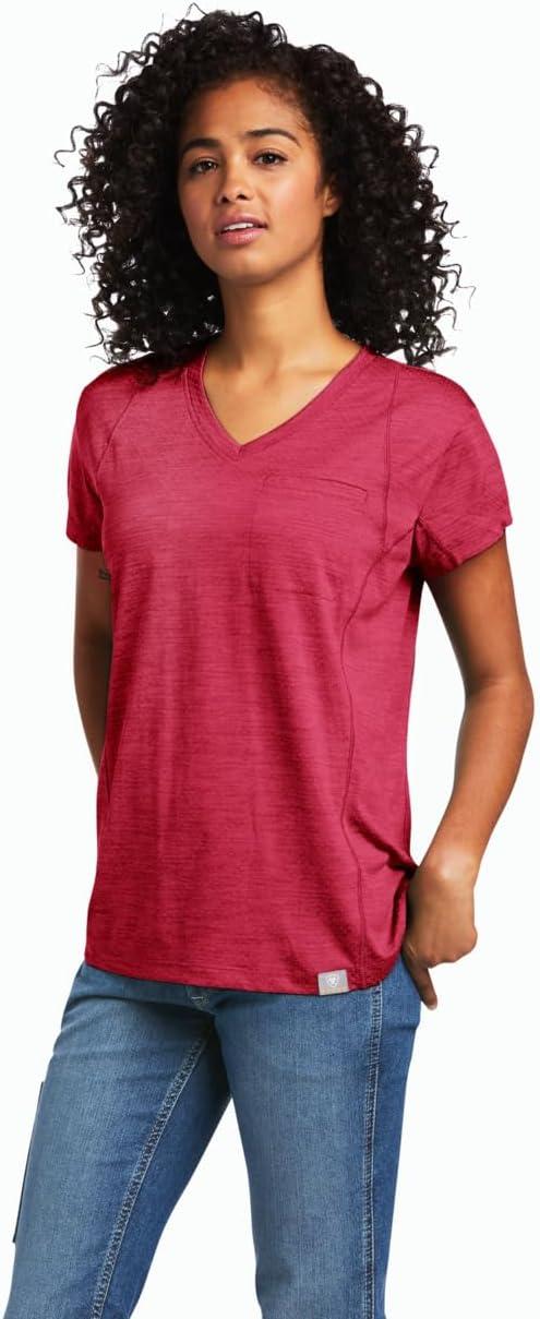 imageARIAT Womens Rebar Evolution TShirtCherries Jubilee